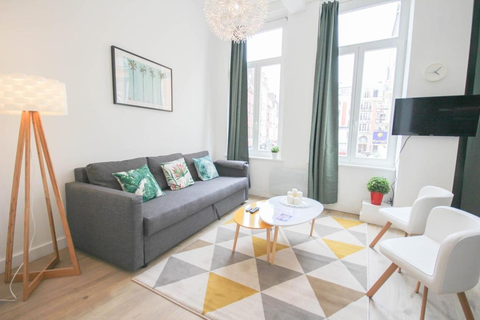 Lille Gares - 50M2 Apartment! ภายนอก รูปภาพ